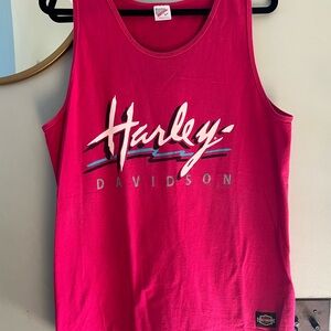 VTG 90s Harley-Davidson Unisex Logo Tank